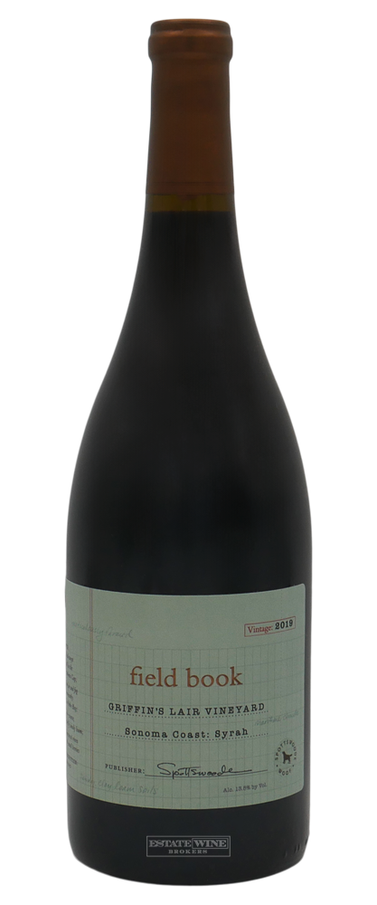 Spottswoode Syrah Field Book Griffin's Lair Vineyard  Sonoma Coast 2019 750ml - 1