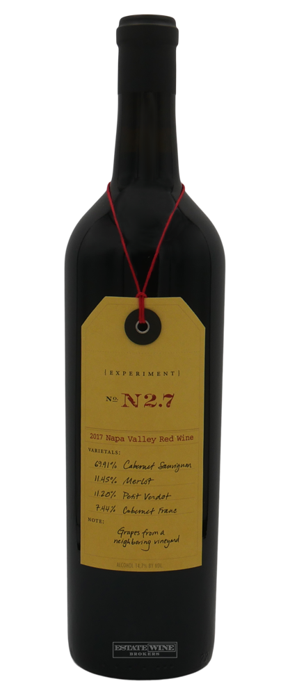 Ovid Experiment No. N 2.7 Cabernet Sauvignon Napa Valley 2017 750ml - 1