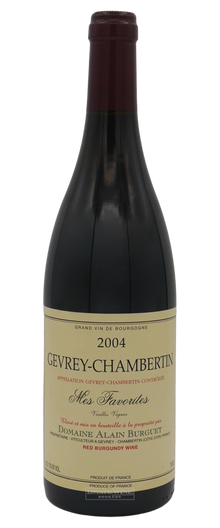 Alain Burguet Gevrey Chambertin Mes Favorites Vielles Vignes 2004 750ml - 1