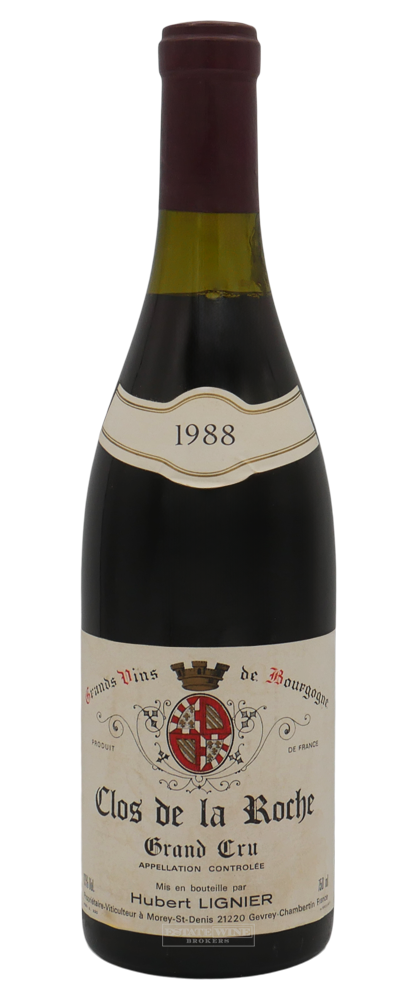 Hubert Lignier Clos de la Roche Grand Cru 1988 750ml - 1