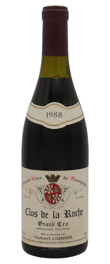 Hubert Lignier Clos de la Roche Grand Cru 1988 750ml - 1