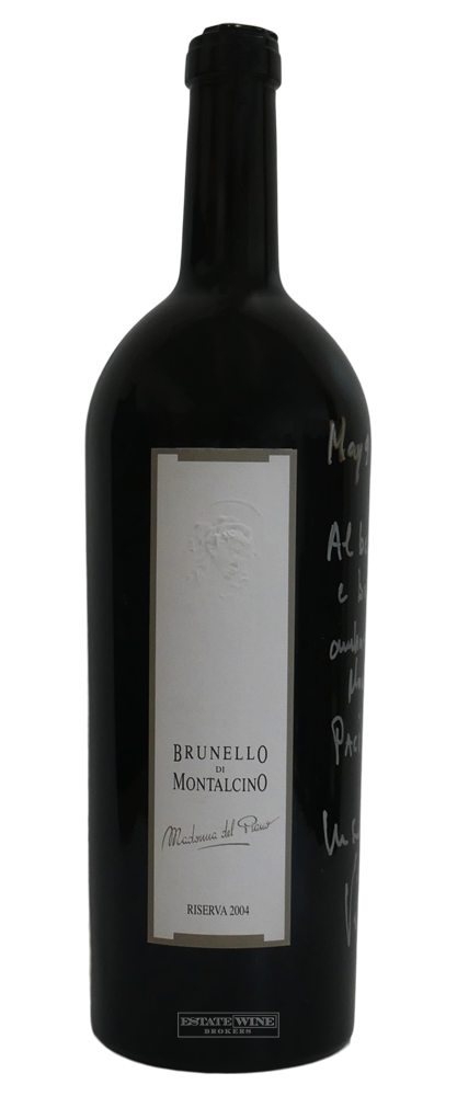 Valdicava Brunello di Montalcino Riserva Madonna del Piano 2004 3000ml [Signed Bottle] - 1