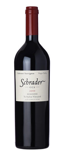 Schrader CCS Cabernet Sauvignon Beckstoffer To Kalon Vineyard 2010 750ml - 1
