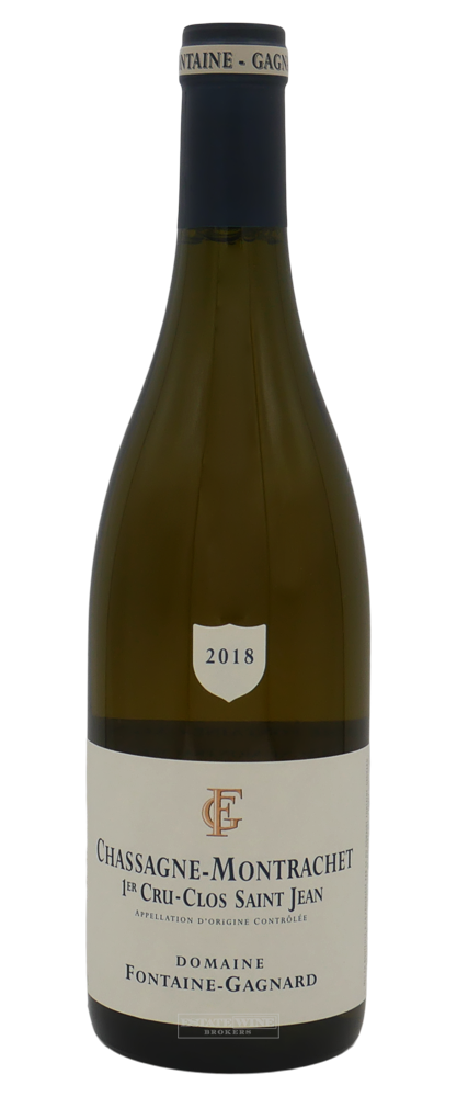 Fontaine Gagnard Chassagne Montrachet Clos St Jean 1er Cru 2018 750ml - 1