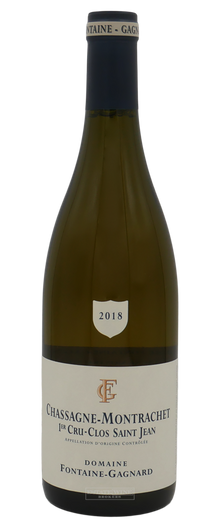 Fontaine Gagnard Chassagne Montrachet Clos St Jean 1er Cru 2018 750ml - 1