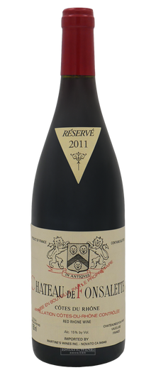 Chateau Rayas Cotes du Rhone Fonsalette 2011 750ml - 1