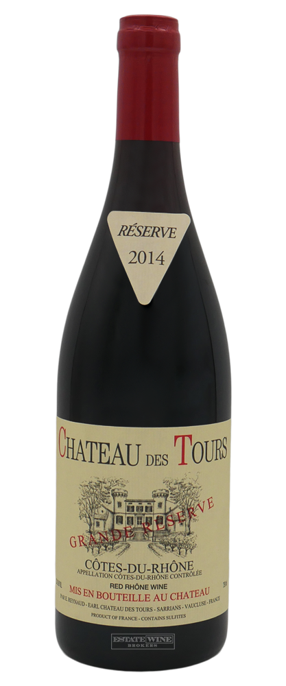 Chateau Rayas Cotes du Rhone Chateau des Tours Grande Reserve 2014 750ml - 1