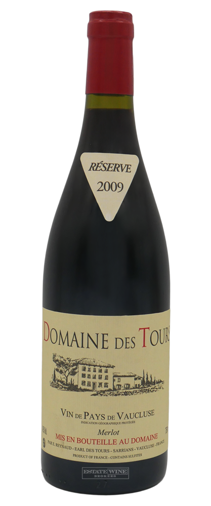 Chateau Rayas VDP Vaucluse Domaine des Tours Merlot 2009 750ml - 1