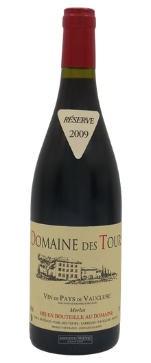 Chateau Rayas VDP Vaucluse Domaine des Tours Merlot 2009 750ml - 1
