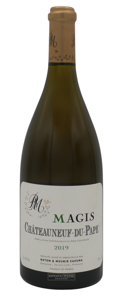 Rotem & Mounir Souma Chateauneuf du Pape Blanc Magis 2019 750ml - 1