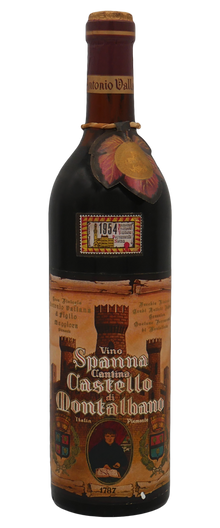 Antonio Vallana Spanna Castello Montalbano 1954 750ml - 1