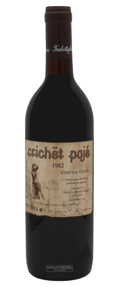 Roagna Crichet Paje 1982 750ml - 1