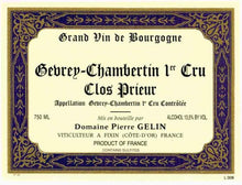 Domaine Pierre Gelin Gevrey Chambertin Clos Prieur 1er Cru 2010 750ml - 1