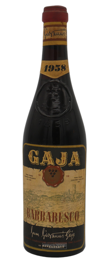 Gaja Barbaresco 1958 750ml - 1