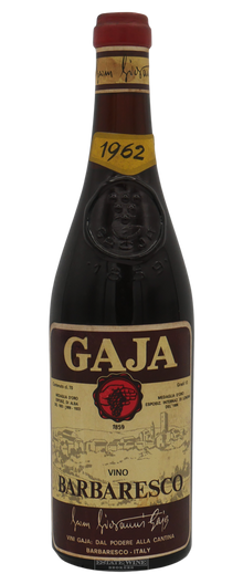 Gaja Barbaresco 1962 750ml - 1