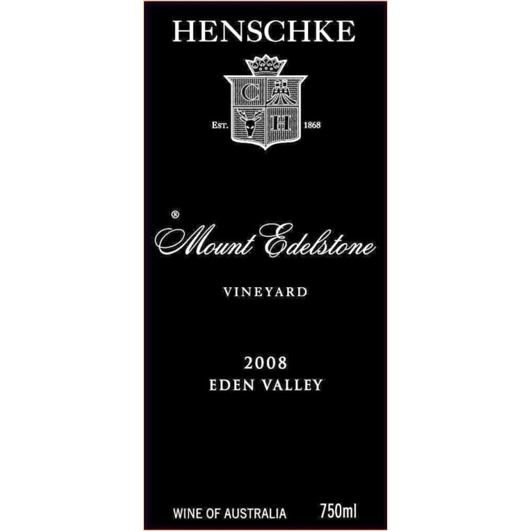 Henschke Mount Edelstone Shiraz Eden Valley 2008 750ml - 1