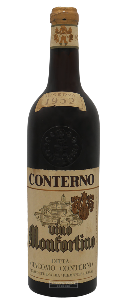 Giacomo Conterno Barolo Riserva Monfortino 1952 750ml - 1