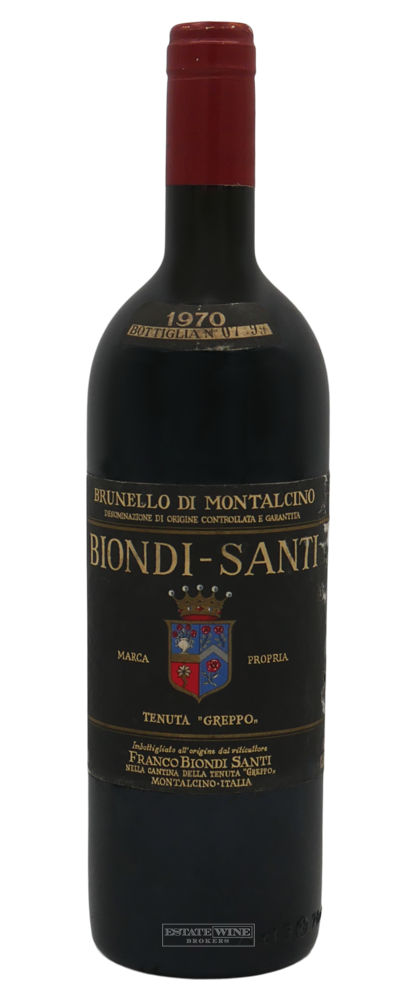 Biondi Santi Brunello di Montalcino 1970 750ml - 1