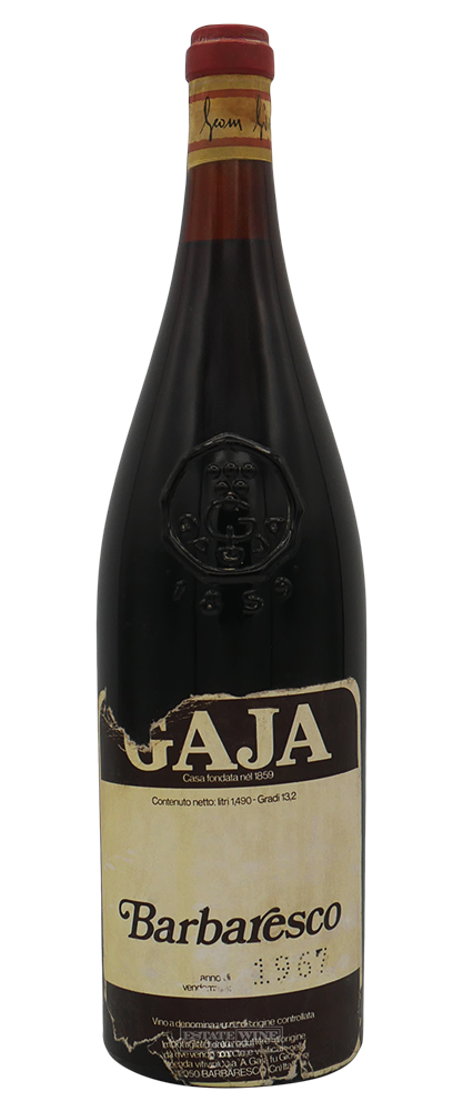 Gaja Barbaresco 1967 1500ml [Scuffed Label] - 1