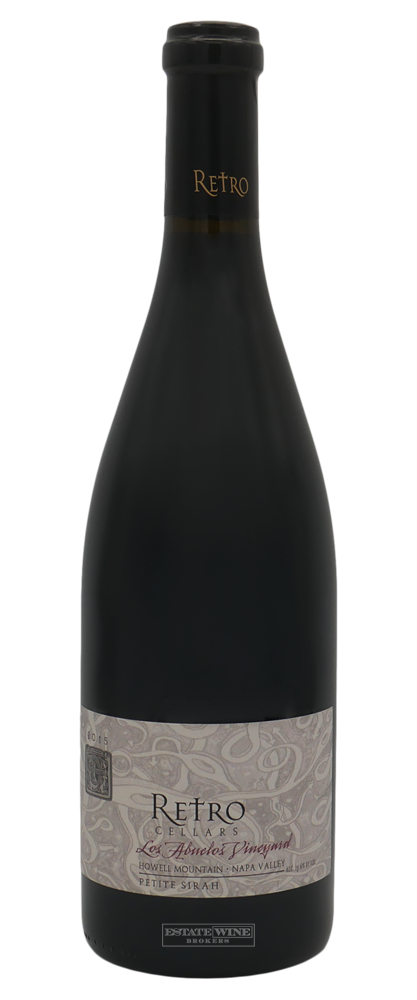 Retro Cellars Los Abuelos Vineyard Petite Syrah Howell Mountain 2015 750ml - 1