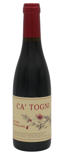 Philip Togni Ca Togni Sweet Red Wine Napa Valley 2011 375ml - 1