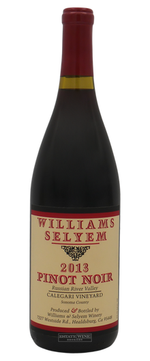 Williams Selyem Pinot Noir Calegari Vineyard Russian River Valley 2013 750ml - 1