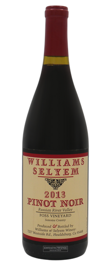 Williams Selyem Pinot Noir Foss Vineyard Russian River Valley 2013 750ml - 1