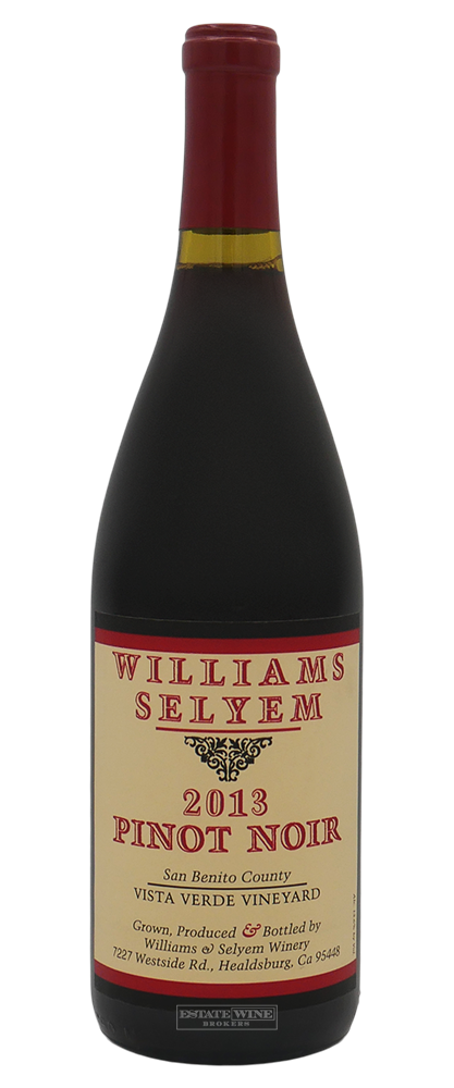 Williams Selyem Pinot Noir Vista Verde Vineyard San Benito 2013 750ml - 1