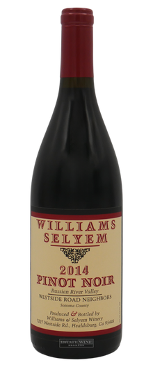 Williams Selyem Pinot Noir Westside Road Neighbors Russian River Valley 2014 750ml - 1