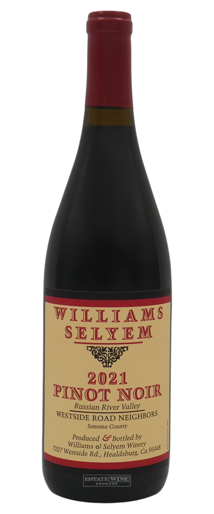 Williams Selyem Pinot Noir Westside Road Neighbors Russian River Valley 2021 750ml - 1