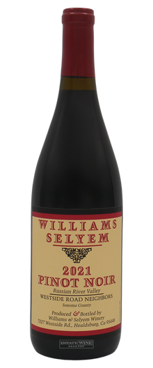 Williams Selyem Pinot Noir Westside Road Neighbors Russian River Valley 2021 750ml - 1