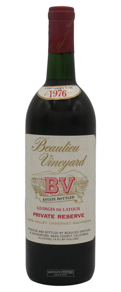 Beaulieu Vineyard Cabernet Sauvignon Georges De Latour Private Reserve Napa Valley 1976 750ml - 1