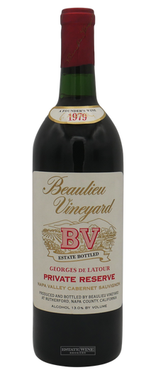 Beaulieu Vineyard Cabernet Sauvignon Georges De Latour Private Reserve Napa Valley 1979 750ml - 1