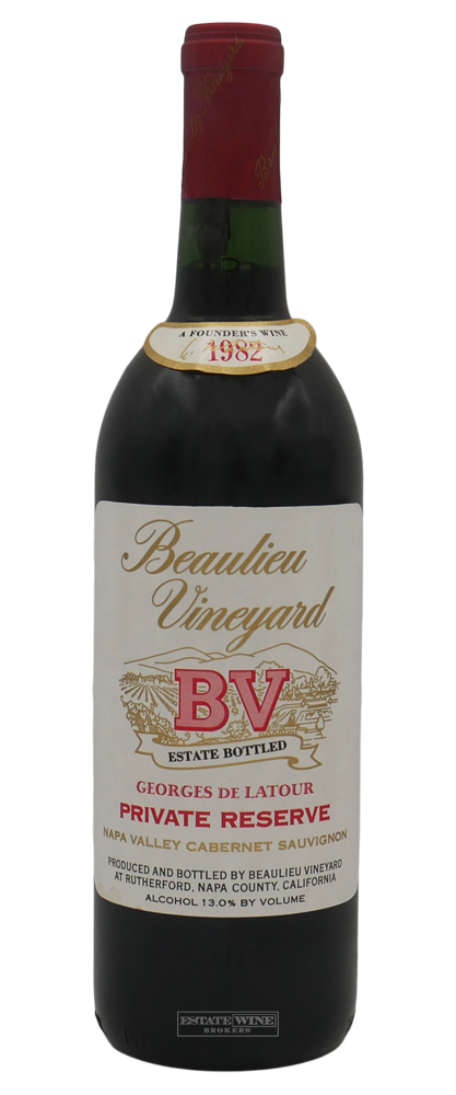 Beaulieu Vineyard Cabernet Sauvignon Georges De Latour Private Reserve Napa Valley 1982 750ml - 3
