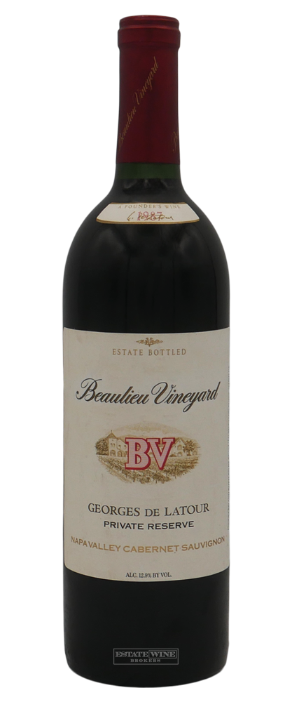 Beaulieu Vineyard Cabernet Sauvignon Georges de Latour Private Reserve 1987 750ml - 1