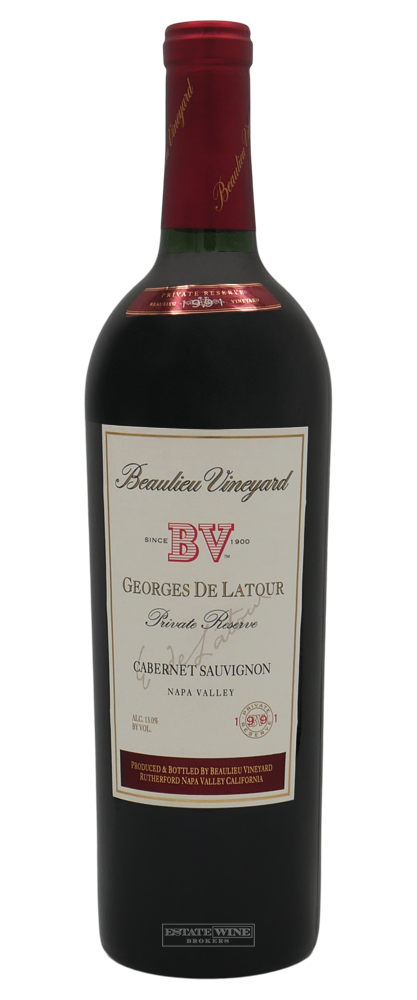 Beaulieu Vineyard Cabernet Sauvignon Georges De Latour Private Reserve Napa Valley 1991 750ml - 1