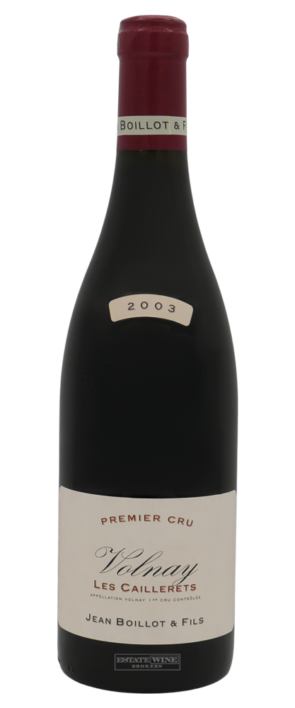 Jean Boillot Volnay Les Caillerets 1er Cru 2003 750ml - 1