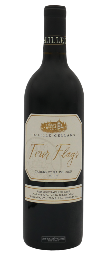 DeLille Cellars Cabernet Sauvignon Four Flags Red Mountain 2017 750ml - 1