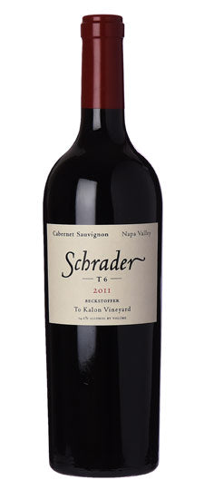 Schrader T6 Cabernet Sauvignon Beckstoffer To Kalon Vineyard Napa Valley 2011 750ml - 1