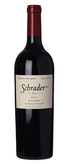 Schrader T6 Cabernet Sauvignon Beckstoffer To Kalon Vineyard Napa Valley 2011 750ml - 1