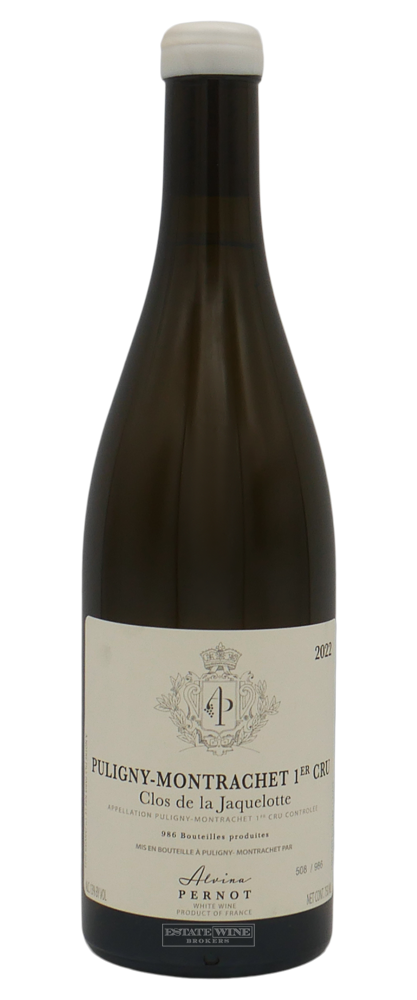 Alvina Pernot Puligny Montrachet  Clos de la Jaquelotte 1er Cru 2022 750ml - 1