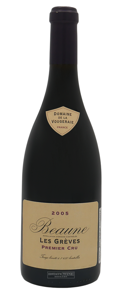 Domaine de la VougeraieBeaune Les Greves 1er Cru 2005 750ml - 1