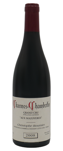 Domaine Georges & Christophe Roumier Charmes-Chambertin Grand Cru Aux Mazoyeres 2008 750ml - 1