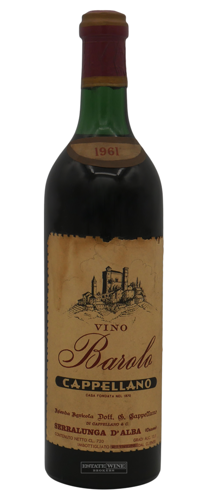 Cappellano Barolo 1961 750ml - 1