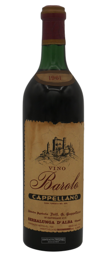 Cappellano Barolo 1961 750ml - 1
