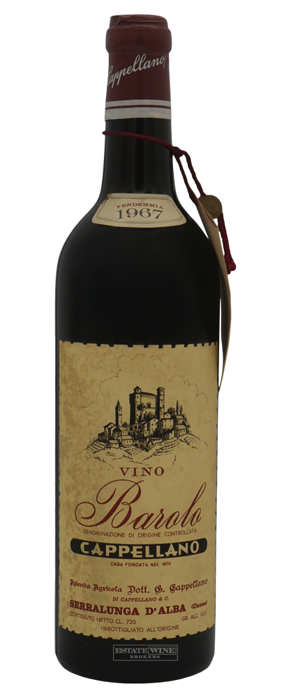 Cappellano Barolo 1967 750ml - 1