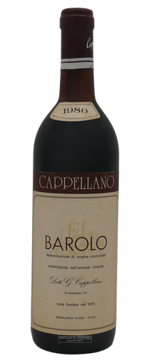 Cappellano Barolo 1980 750ml - 1