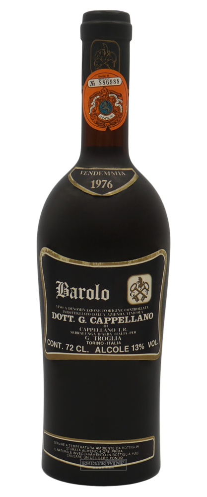 Cappellano Barolo 1976 (Troglia Bottling) 750ml - 1