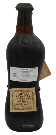 Cappellano Barolo 1977 750ml  [Troglia Bottling] - 1