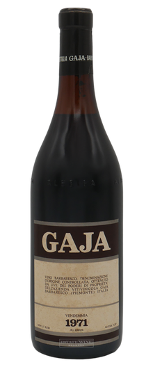 Gaja Barbaresco 1971 750ml - 1